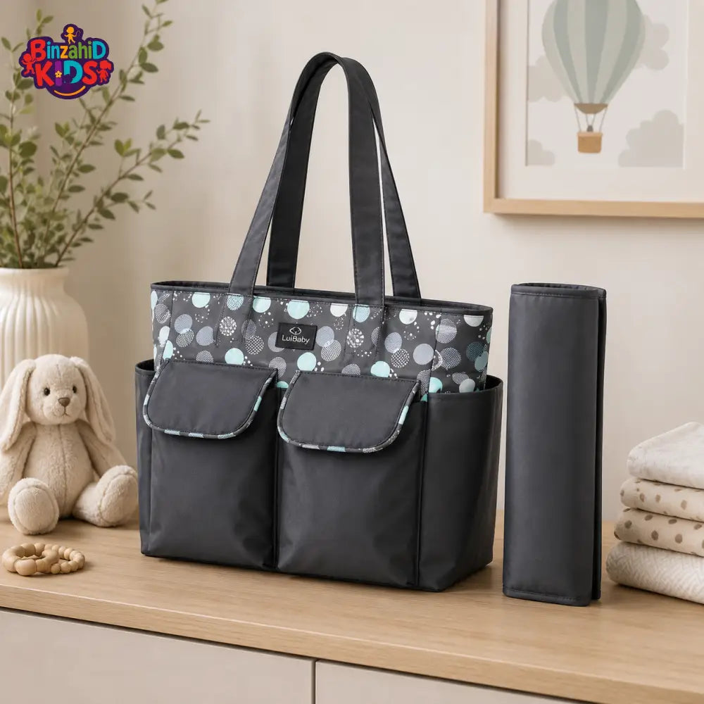 TINNIES DIAPER BAG – BLACK