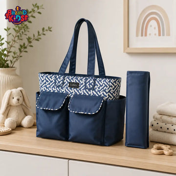 TINNIES DIAPER BAG – NAVY BLUE