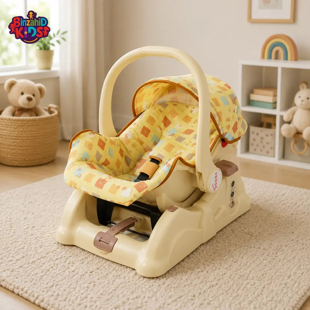 TINNIES LIGHTWEIGHT BABY CARRIER & ROCKER – 0–18 MONTHS
