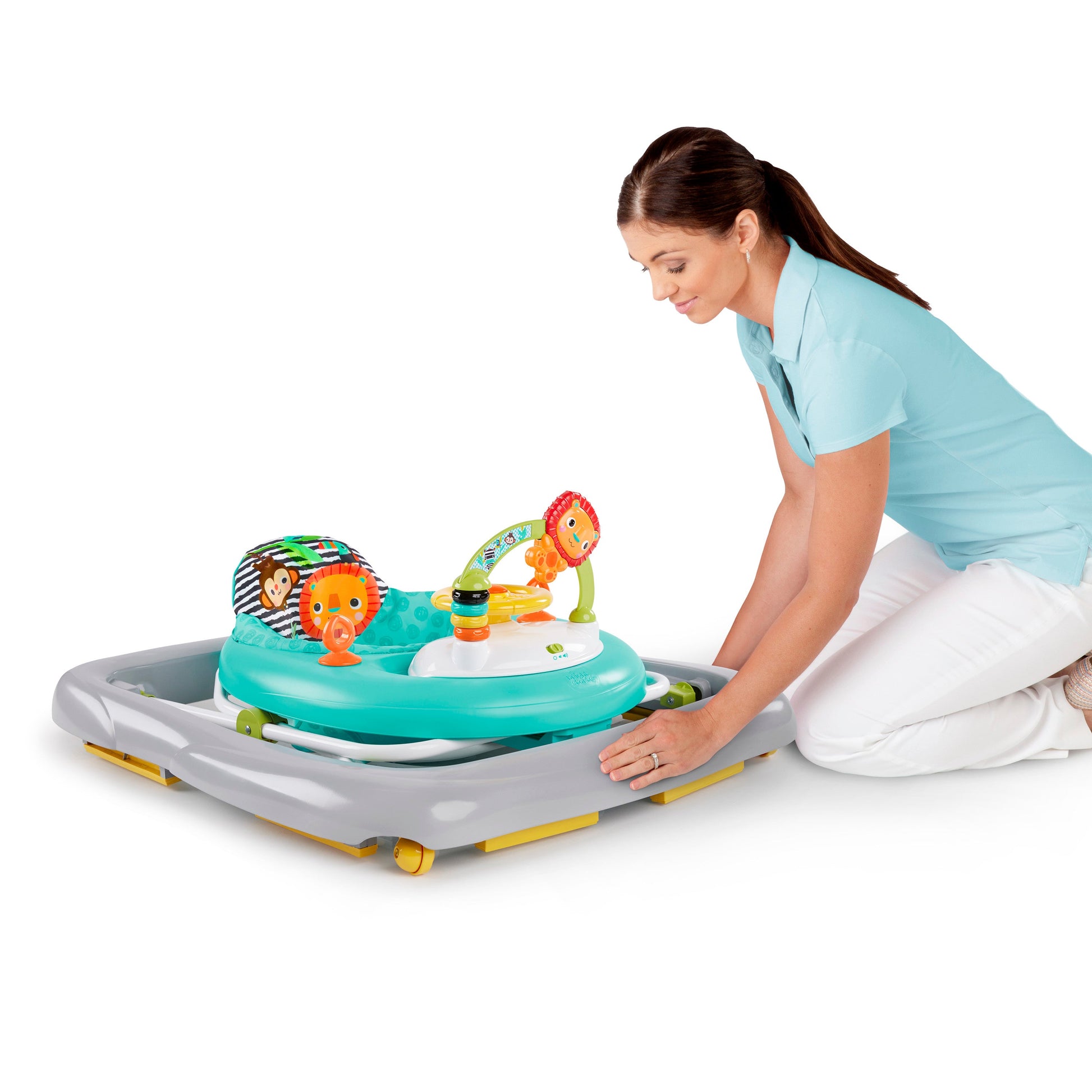 BRIGHT STARTS ZIG-ZAG ZEBRA WALKER 11477/22974